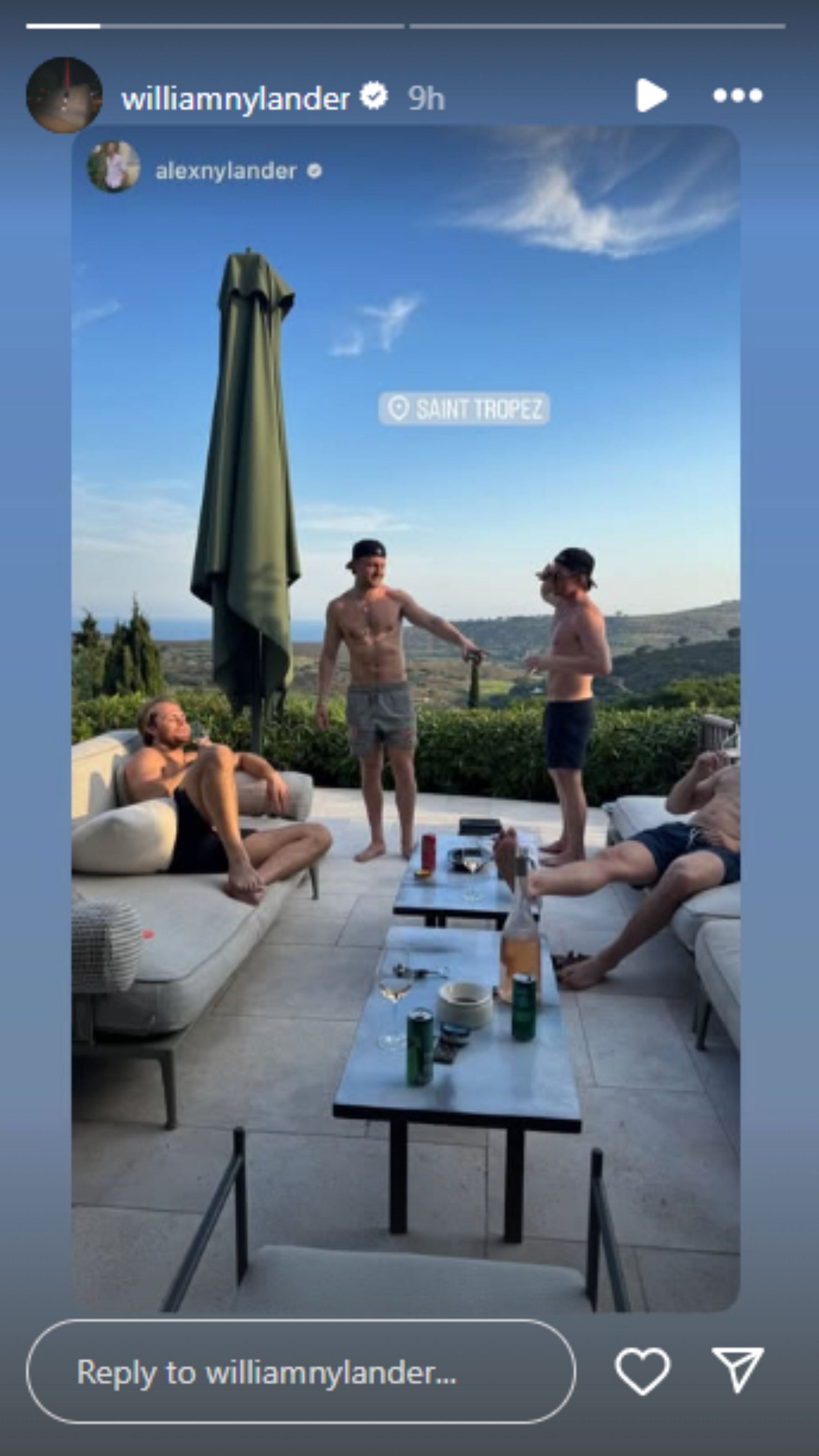 via Instagram/@williamnylander